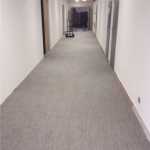 Grey Office Carpet Installation