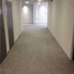 Grey Office Carpet Installation