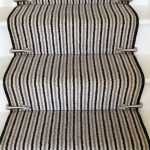 Installed Carpet on Stairs