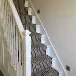 Installed Carpet on Stairs